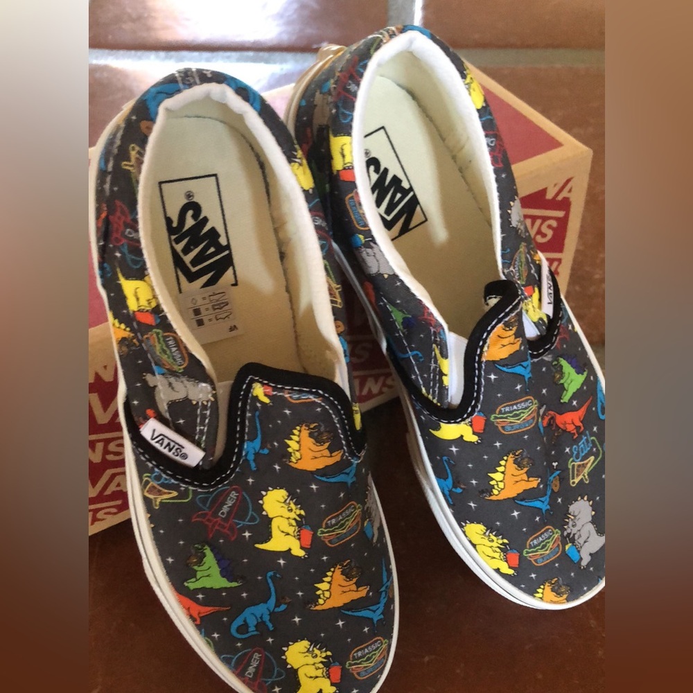 Boy Vans size 3